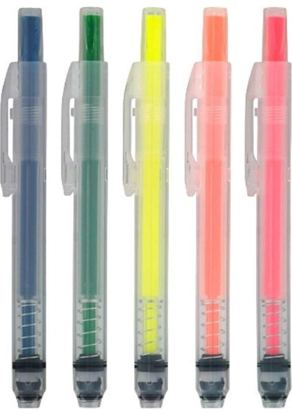 Push Botton Basmalı Mavi Highlighter modelleri