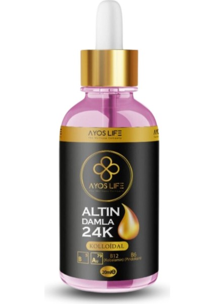 Altın Damla 200 ppm 20 ml Vitamin. B6 & Vitamin B12 & Bor