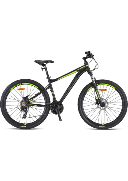 Bisiklet Xc 100 Hidrolik Disk 29 Jant Dağ Bisikleti Mat Siyah/gri/neon Sarı