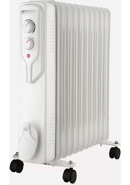 Termostatlı 2500 W 11 Dilim Yağlı Radyatör