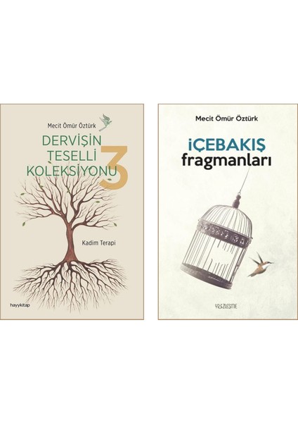 Dervişin Teselli Koleksiyonu 3 - İçebakış Fragmanları 2 Kitap - Mecit Ömür Öztürk