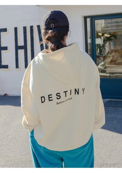 Destiny Tasarım Baskılı Sweatshirt