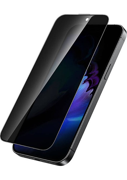 iPhone 15 Uyumlu Recci RSP-A16AP Privacy Temperli Cam Ekran Koruyucu