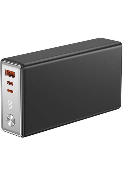 WI-P006 Rock LED Ekranlı Taşınabilir Powerbank Pd 20W 20000MAH Siyah