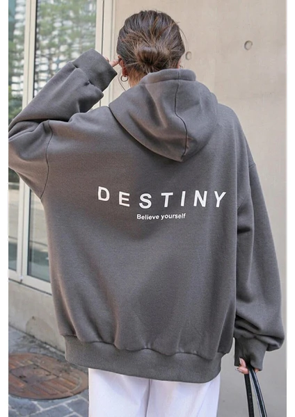 Destiny Tasarım Baskılı Sweatshirt