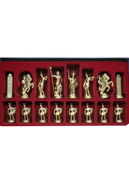 Satranç Taşı Fügürlü Set Azman