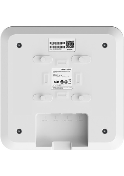 Ruıjıe Reyee RG-RAP2200(E) Gıgabıt AC1300 Dual Band (2.4 Ghz 400 Mbps/5 Ghz 867 Mbps) Ic Ortam Tavan Tip Access Poınt (81)