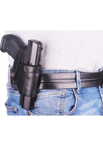 Universal Deri Spor Tabanca Kılıfı Siyah fiyatları