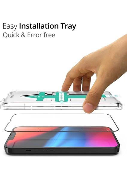 iPhone 15 Plus Uyumlu Magic Glass Box Kolay Uygulama Aparatlı 9H Hd Temperli Cam Ekran Koruyucu Ve Kiti