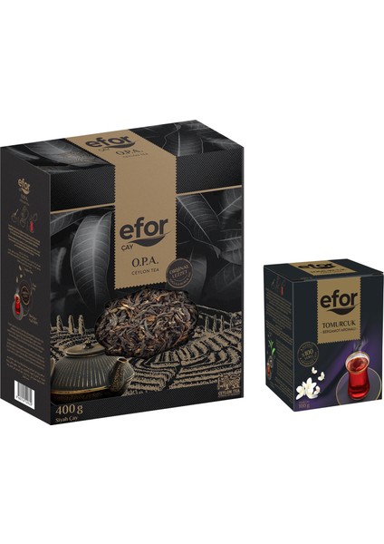 Opa Ceylon 400GR +Efor Bergamot Aromalı Tomurcuk (Earl Grey) 100GR fiyatları