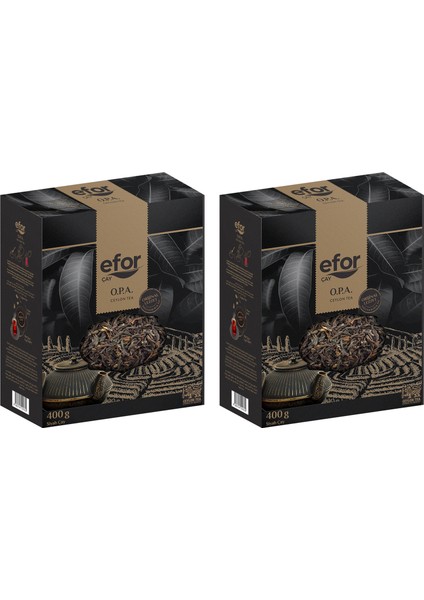 Opa Ceylon Tea (Seylan Çayı) 400 gr x 2 Adet