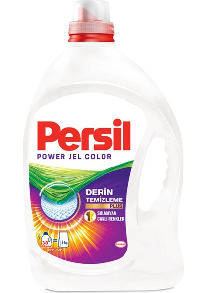 Sıvı Çamaşır Deterjanı 2470 ml Renkli 38 Yıkama