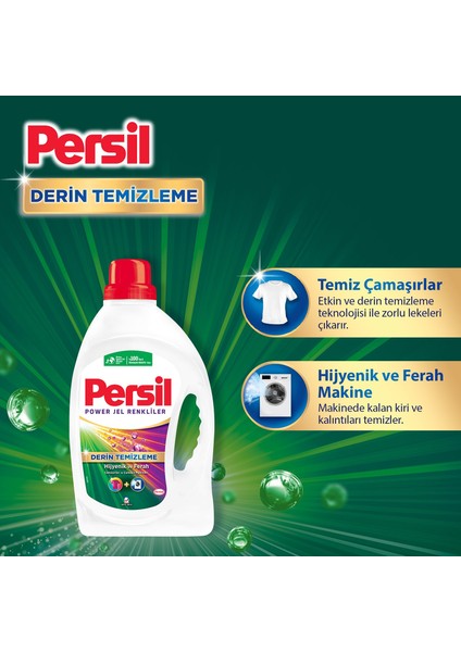 Sıvı Çamaşır Deterjanı 2470 ml Renkli 38 Yıkama