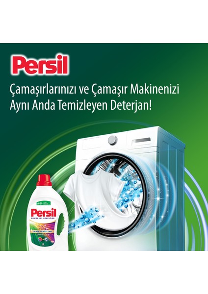 Sıvı Çamaşır Deterjanı 2470 ml Renkli 38 Yıkama