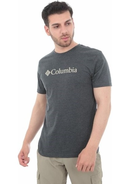 Csc Basic Logo™ Shirt Erkek Tişört Gri fiyatları