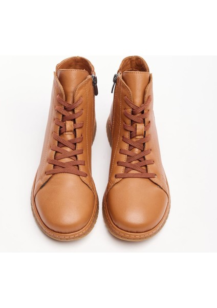 Hakiki Soft Deri Fermuarlı Kadın Bot modelleri