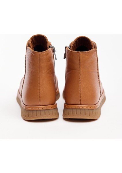 Hakiki Soft Deri Fermuarlı Kadın Bot fırsatları