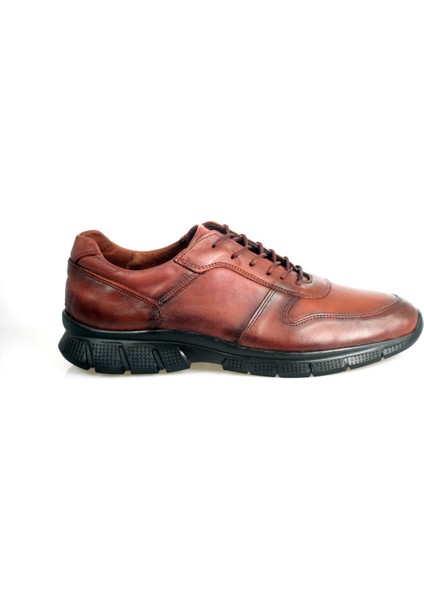 Deri Bağcıklı Kahverengi Erkek Ayakkabısı fiyatları