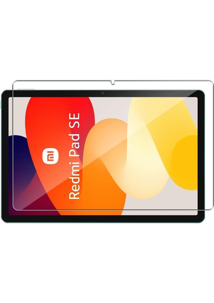 Redmi Pad Se 11 Inç Tablet Kılıfı ve Ekran Koruyucu Nano Cam Set Ön Arka Tam Kaplama 2 In 1