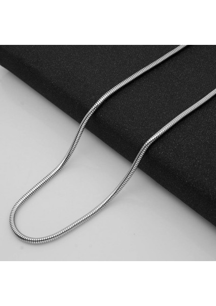 60 Cm. 3 Mm. Çelik Erkek Zincir Kolye EU04BY modelleri