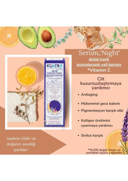 Skin Perfecting 'night' Serum (Cildi ve Cildi Kusursuzlaştırmaya Gece Serumu)