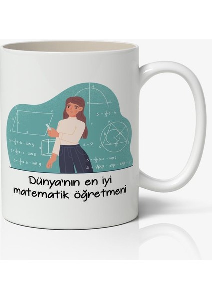 24 Kasım Öğretmenler Günü Tasarımlı Kupa Bardak Baskılı Kahve Kupa Bardak Model 11