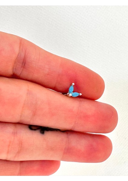 By Dilek Çetin Acessorry Çelik Kıkırdak Helix Tragus Piercing (1 Adet)