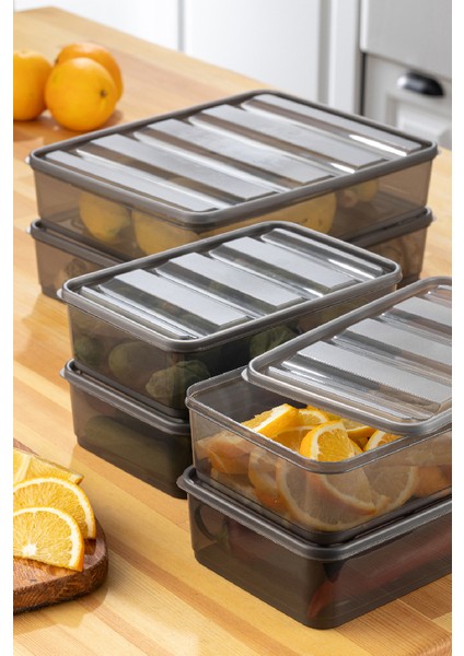 6lı Bella Buzdolabı Düzenleyici Antrasit 2x(3,5 Litre) 4x(1,75 Litre) fiyatları