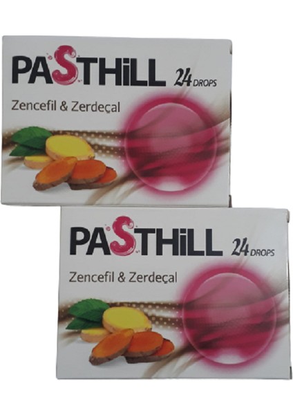 Zencefil & Zerdeçal 24 Drops x 2 Adet