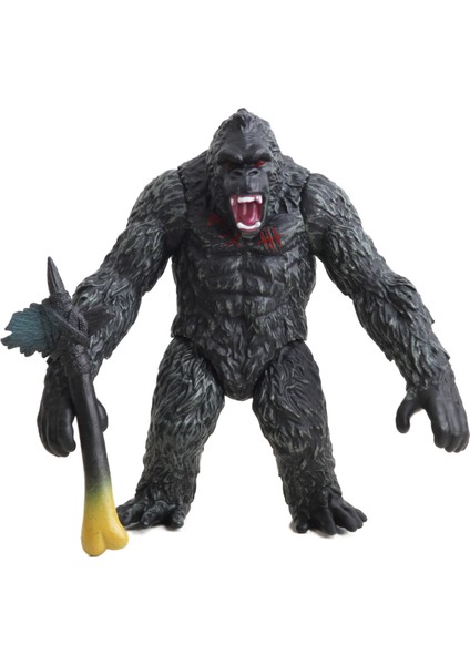 Godzilla Vs. Kong Giant Godzilla & King Kong 2li Aksiyon Karakter Figür Oyuncak Seti Ejderha & Goril