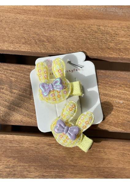 2'li Figürlü Pens Toka Sarı SBT1754