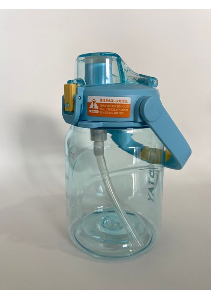 ST-7313 Pipetli Askılı Tritan Matara 1000 ml Mavi fiyatları