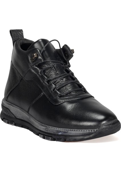 Bordolli Siyah Erkek Casual Deri Bot fiyatları