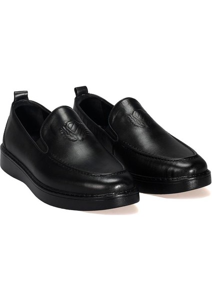 Bordolli Siyah Cilt Baskılı Casual Erkek Ayakkabı modelleri
