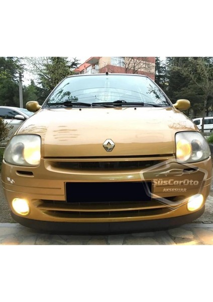 Renault Clio Symbol Hb&sedan 1998-2002 Uyumlu Üniversal Astra H Lip Esnek Ön Lip 2 Parça Tampon Altı Dil Karlık Ön Ek