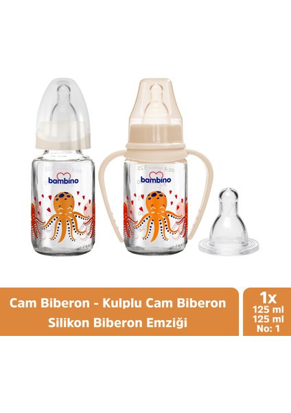 Cam Biberon Seti Küçük