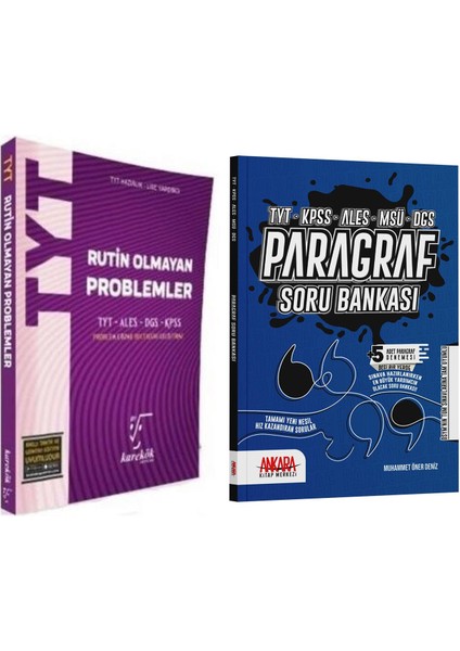 Paragraf – Karekök Yayınları Rutin Olmayan Problemler Soru Bankası Seti 2 Kitap