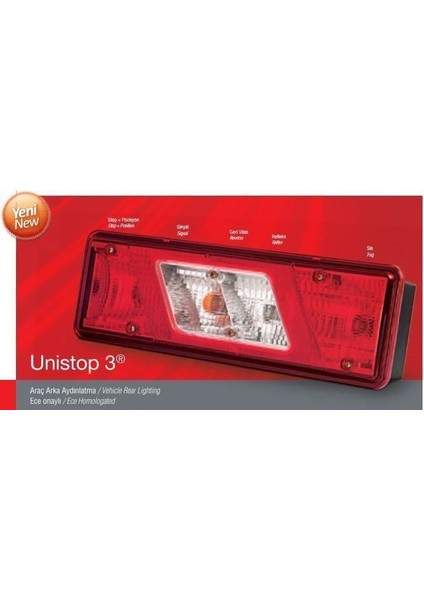 Stop Lambası Sol Transıt V363 (Pıkap) 14>
