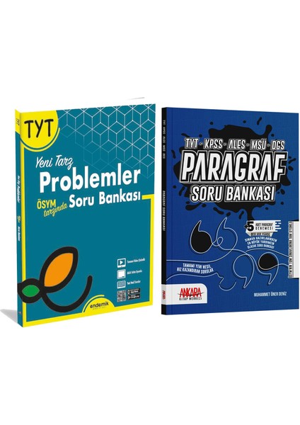 Paragraf – Endemik Yayınları Problemler Soru Bankası Seti 2 Kitap