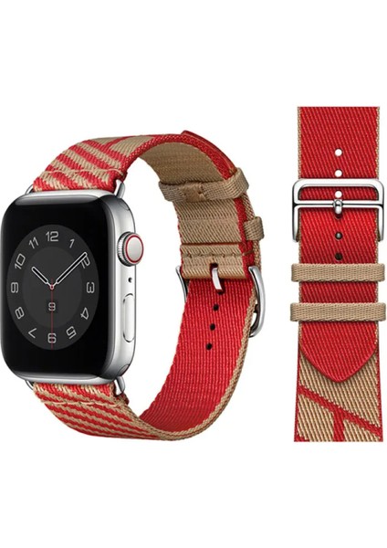 Apple Watch Uyumlu 1/2/3/4/5/6/7/8/9 45 49 mm Simple Tour Jumping Hms Kordon
