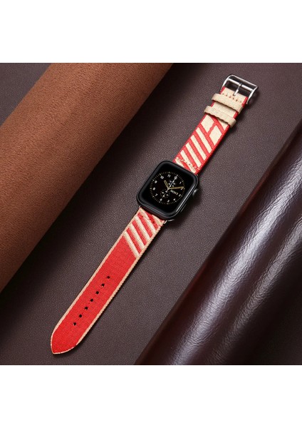 Apple Watch Uyumlu 1/2/3/4/5/6/7/8/9 45 49 mm Simple Tour Jumping Hms Kordon