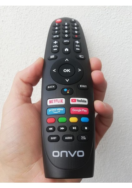Onvo OV32F750 Android Smart Tv Kumanda-No Mic. fiyatları