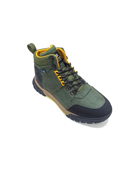 Haki Yeşil Deri Erkek Sneaker Bot Ayakkabı fiyatları