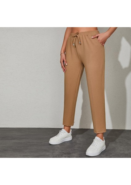 Ada Trend Beli Lastikli Kadın Jogger Fit Pantolon