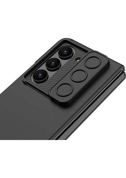 Galaxy Z Fold 5 Kılıf Kıpta Sürgülü Kapak modelleri