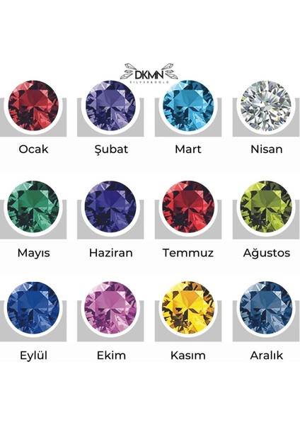 Mineli Doğum Taşlı Ataç Kolye fırsatları
