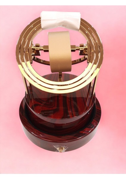 Otomatik Saat Kurma Aleti Exclusive, Watch Winder Ranger Model Gold Tekli