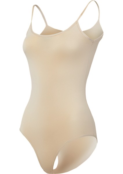 Ten Rengi Ip Askılı Çıtçıtlı Body