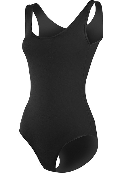 Siyah Ip Askılı Çıtçıtlı Body