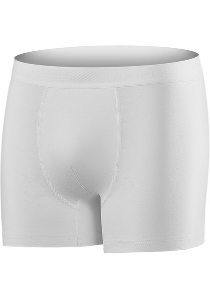 Modal Beyaz Classic Erkek Boxer 3 Adet